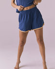 Taylorr Honest Indigo Shorts Womens chaserbrand