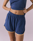 Taylorr Honest Indigo Shorts Womens chaserbrand