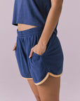 Taylorr Honest Indigo Shorts Womens chaserbrand