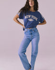 New York Strappings Tee Womens chaserbrand
