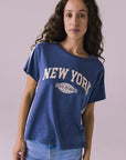 New York Strappings Tee Womens chaserbrand