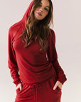 Providence Carmine Red Hoodie