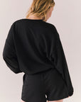 Cornell True Black Pullover
