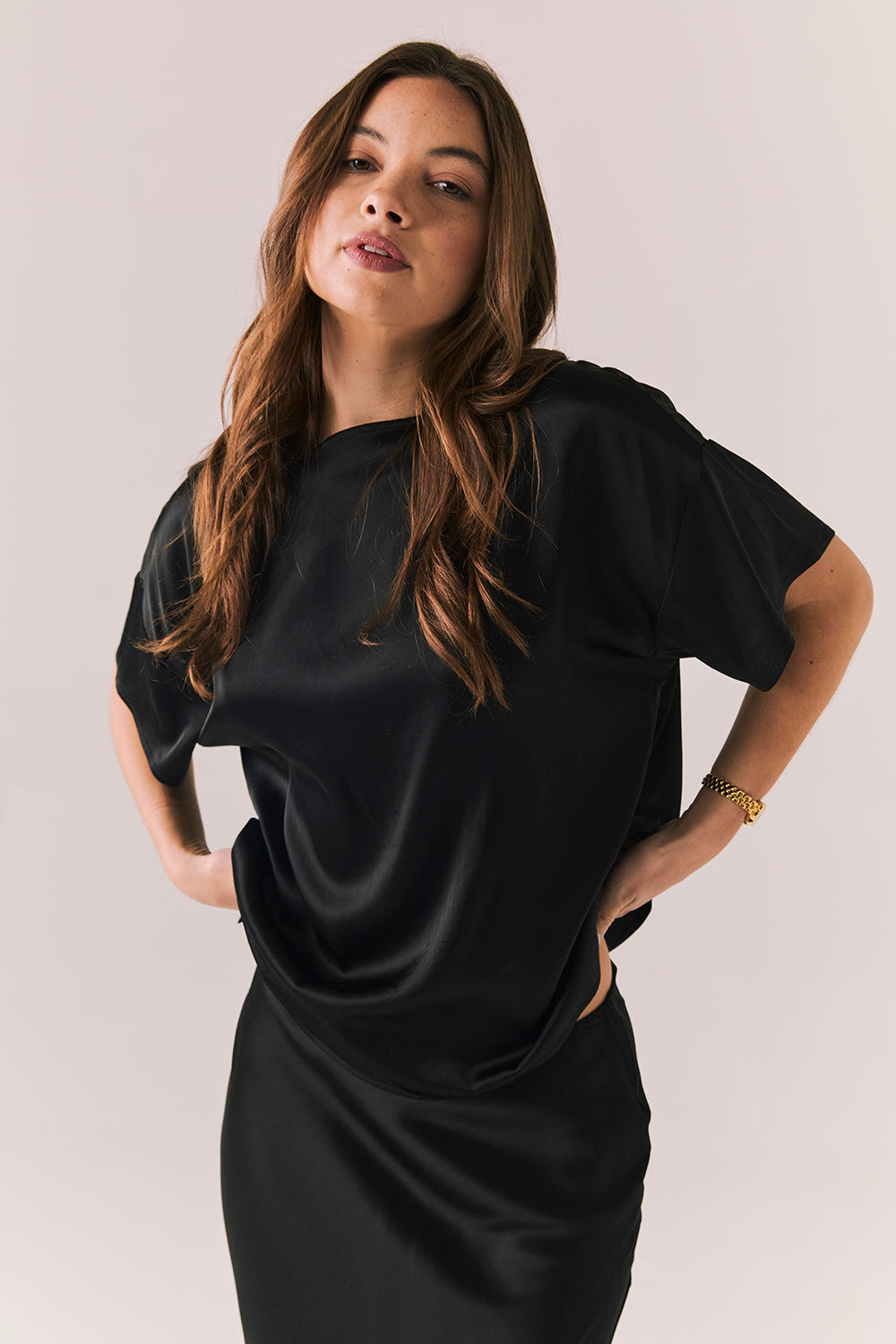 Breezy True Black Tee Womens chaserbrand