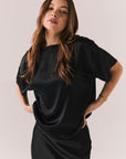 Breezy True Black Tee Womens chaserbrand