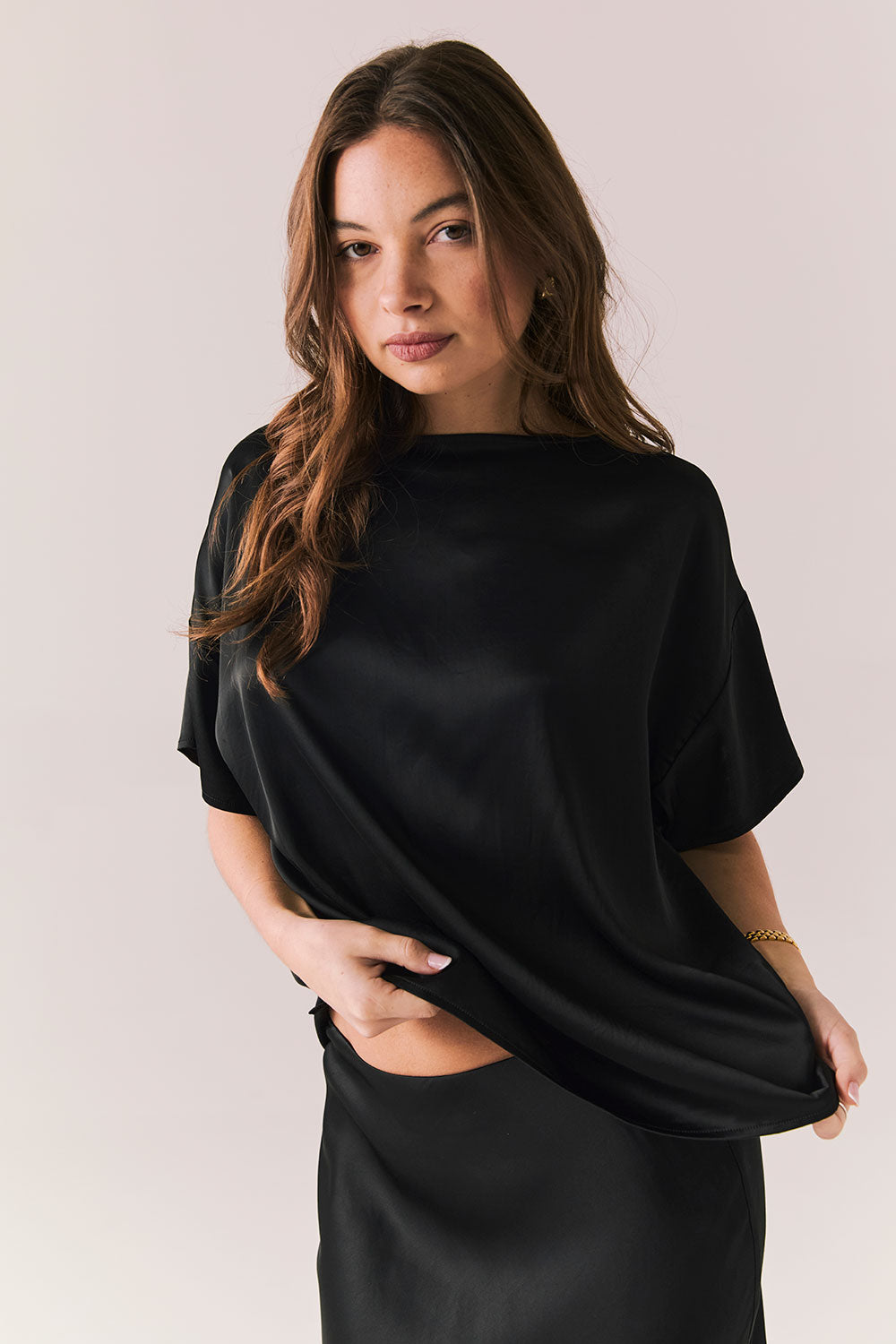 Breezy True Black Tee Womens chaserbrand