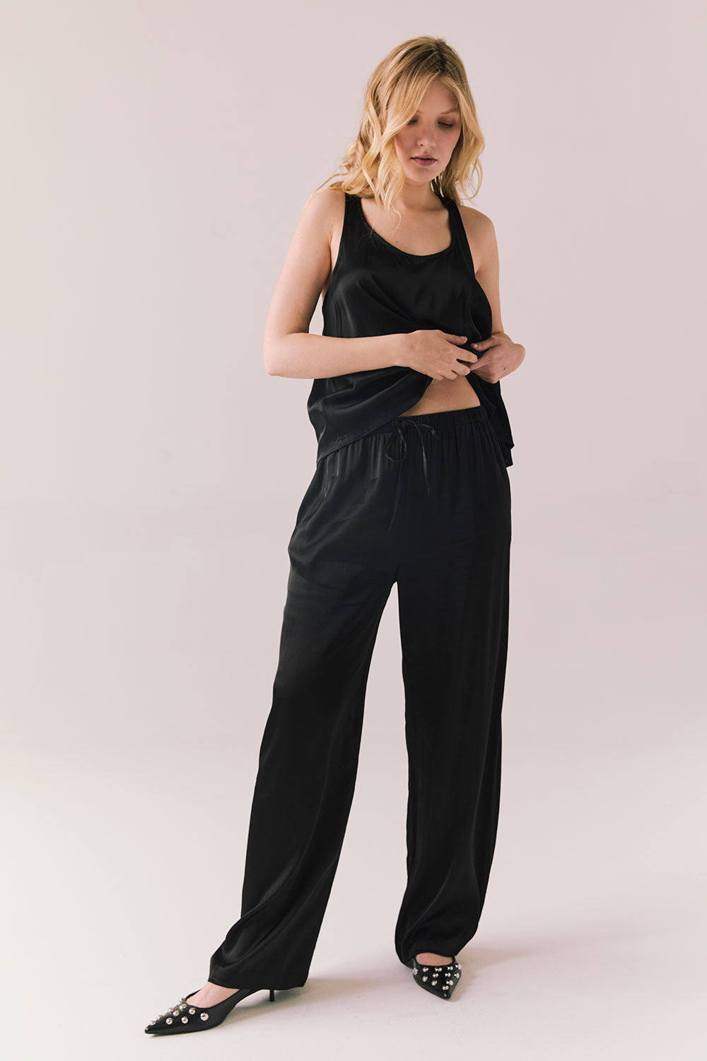 Princeton True Black Trousers Womens chaserbrand