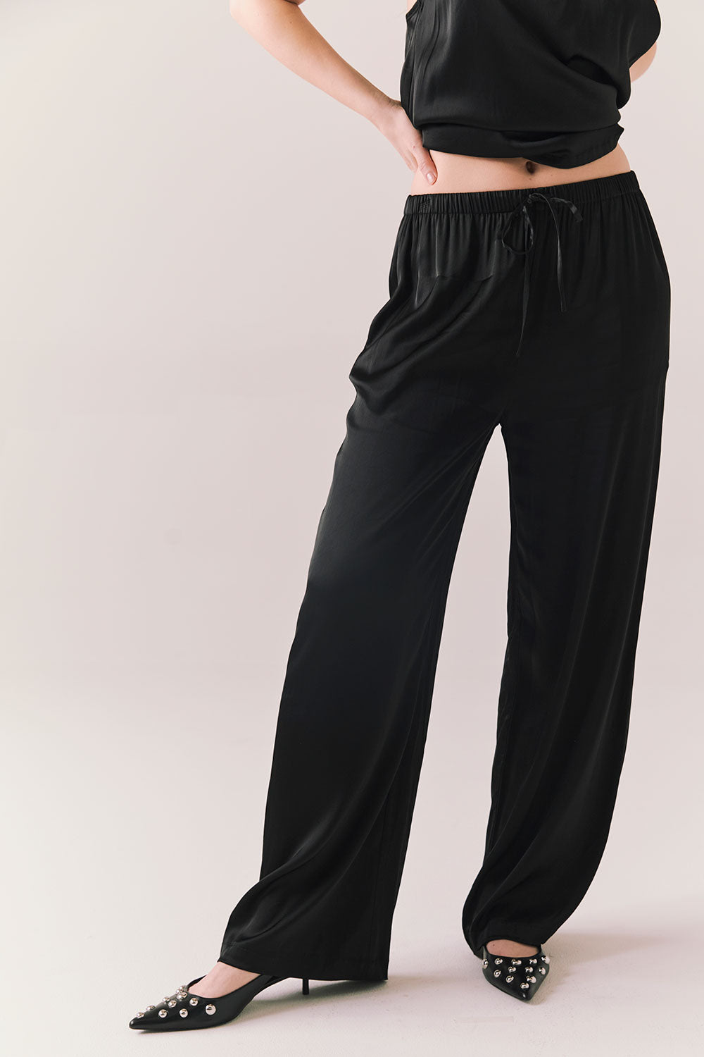 Princeton True Black Trousers Womens chaserbrand