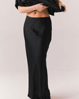 Columbia True Black Maxi Skirt Womens chaserbrand