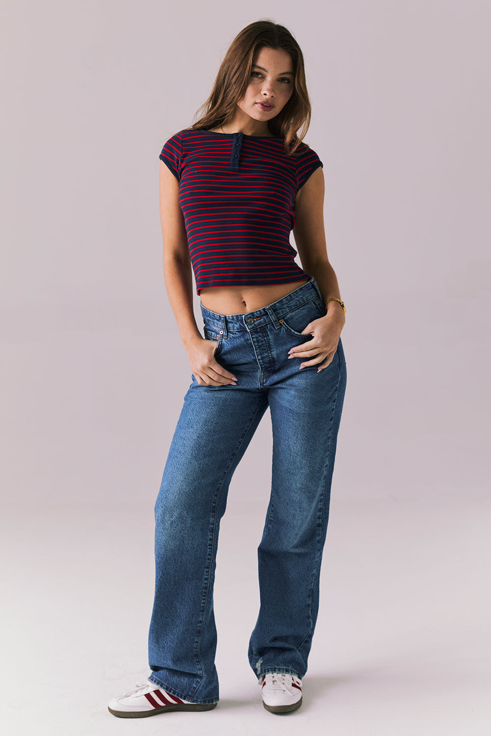 Yale Cambridge Stripe Tee