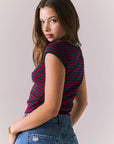 Yale Cambridge Stripe Tee