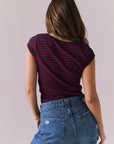 Yale Cambridge Stripe Tee