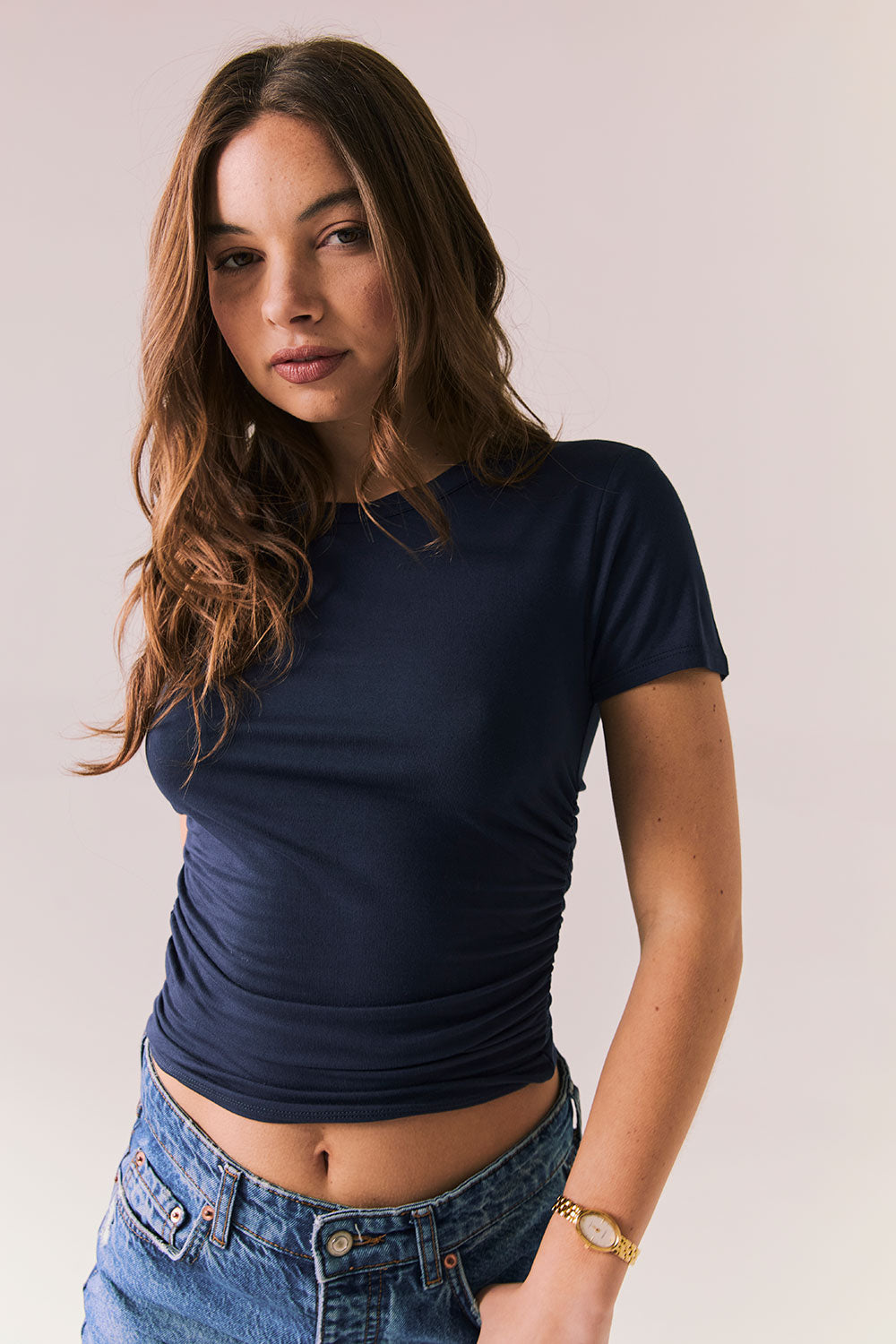Louis Navy Tee