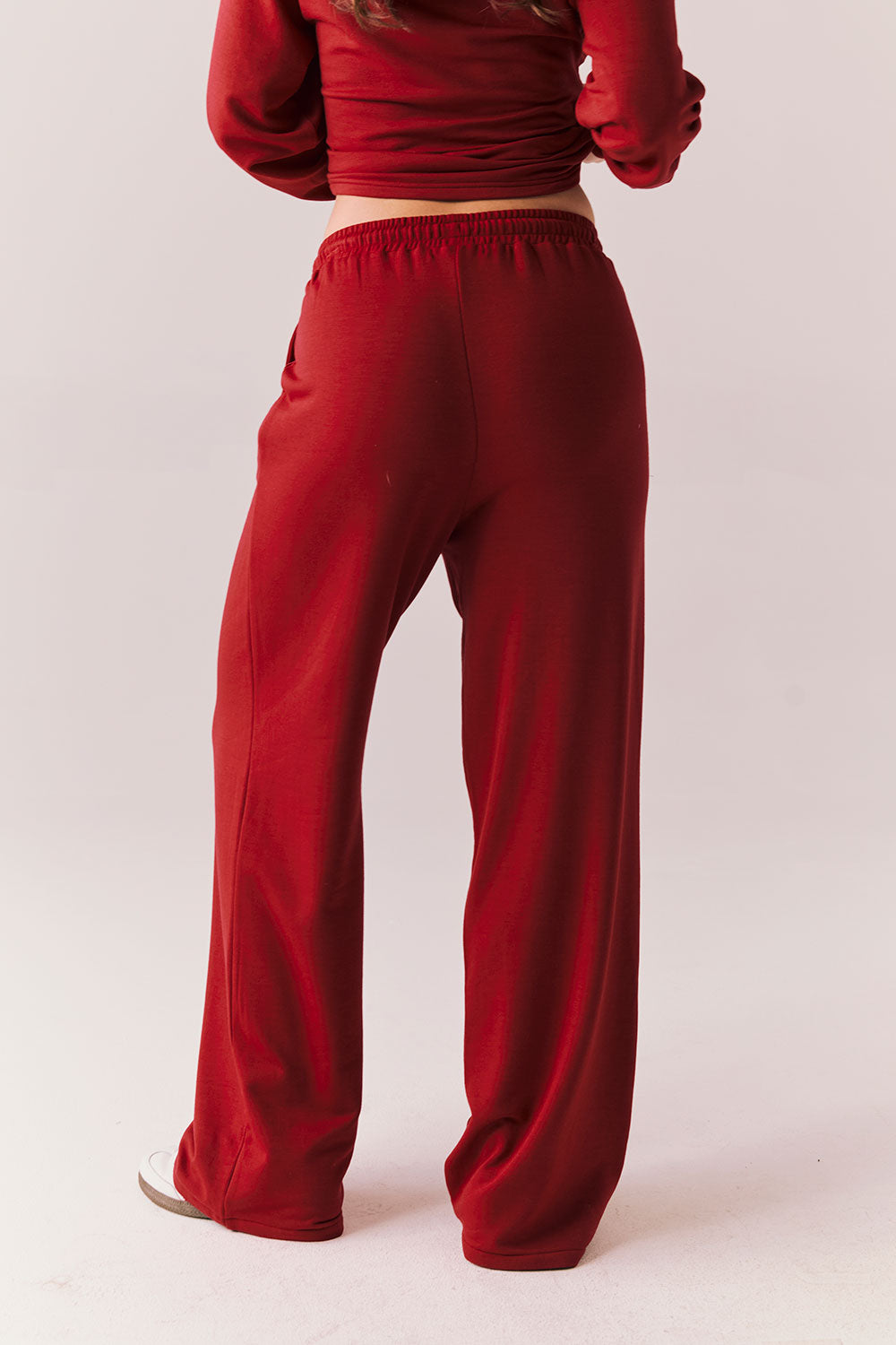 Sandyy Crimson Red Trouser Womens chaserbrand