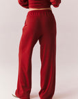 Sandyy Crimson Red Trouser Womens chaserbrand