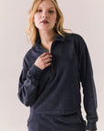 Ithaca Navy Half Zip Womens chaserbrand
