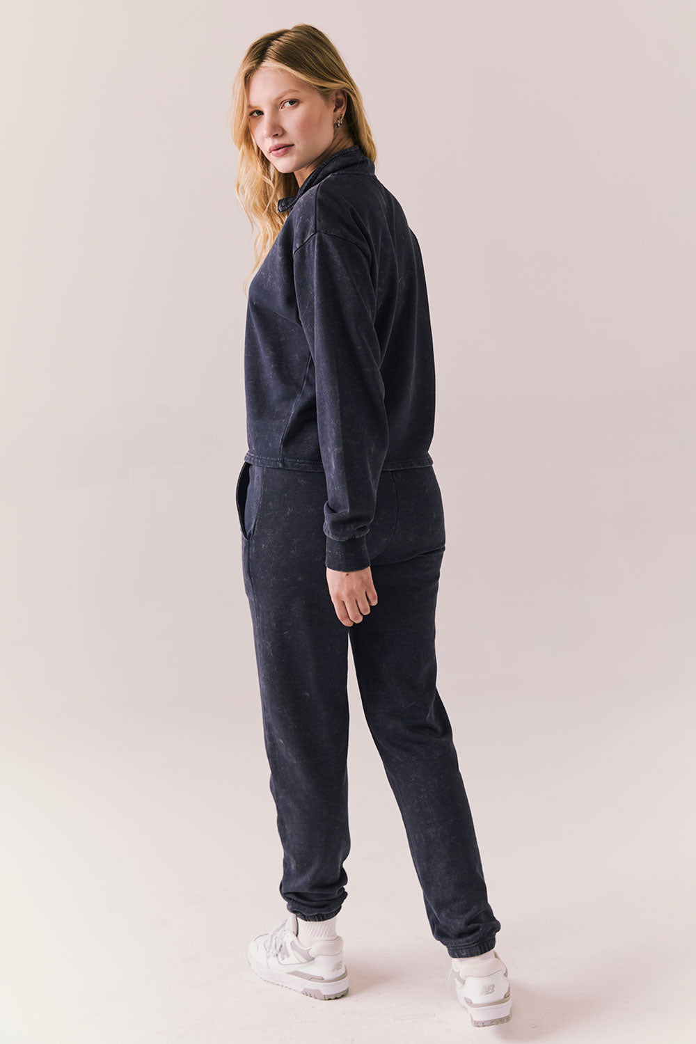 Ithaca Navy Half Zip Womens chaserbrand