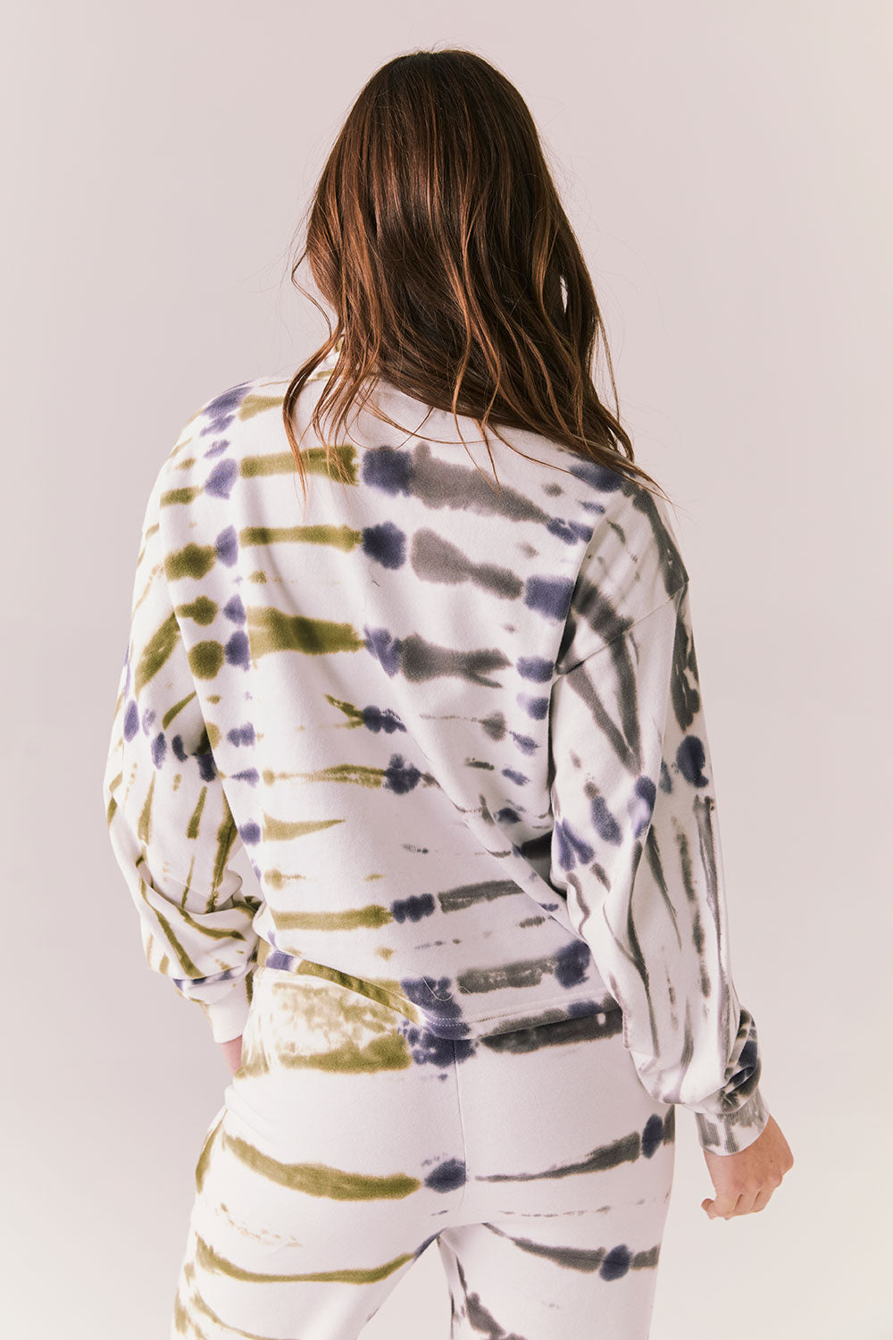 Ithaca Autumn Tie Dye Half Zip Womens chaserbrand