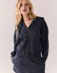 Abilene Navy Zip Up Womens chaserbrand
