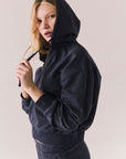 Abilene Navy Zip Up Womens chaserbrand
