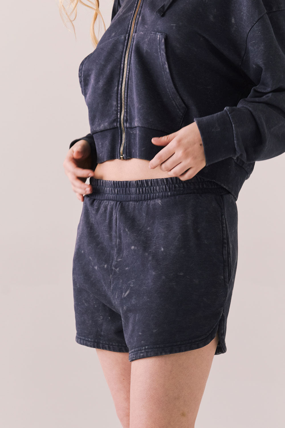 Taylor Navy Shorts Womens chaserbrand