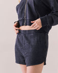 Taylor Navy Shorts Womens chaserbrand