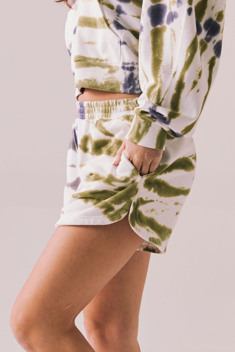 Taylor Autumn Tye Die Shorts Womens chaserbrand