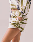 Taylor Autumn Tye Die Shorts Womens chaserbrand