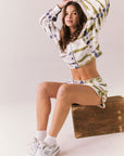 Taylor Autumn Tye Die Shorts Womens chaserbrand