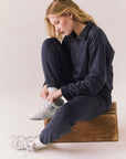 Mission Navy Joggers Womens chaserbrand
