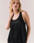 Rory True Black Tank Top Womens chaserbrand