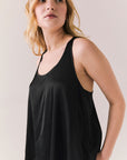 Rory True Black Tank Top Womens chaserbrand