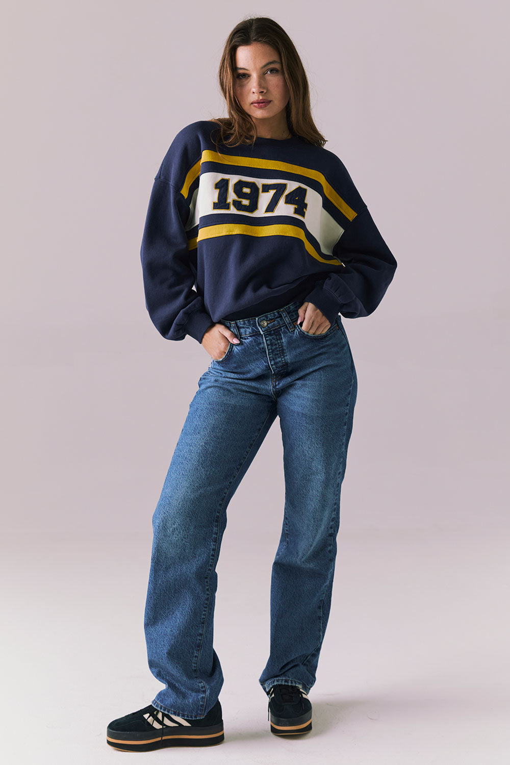 1974 Colorblock Long Sleeve