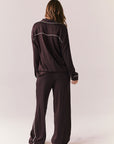 Rosine Espresso Trousers Womens chaserbrand