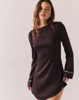 Alba Espresso Mini Dress Womens chaserbrand