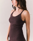 Emmaa Espresso Maxi Dress Womens chaserbrand