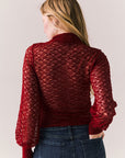 Evelynnnn Cabernet Long Sleeve Womens chaserbrand