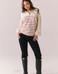 Heart Half Zip Up