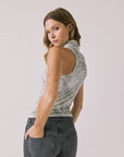 Hailee Python Print Tank Womens chaserbrand
