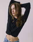 Azur Black Long Sleeve