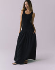 Womens Grace Black Midi Dress chaserbrand