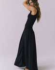 Womens Grace Black Midi Dress chaserbrand