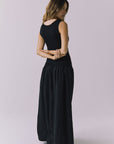 Womens Grace Black Midi Dress chaserbrand