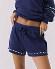 Womens Heart Stitches Shorts chaserbrand