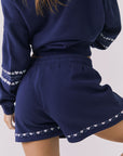 Womens Heart Stitches Shorts chaserbrand