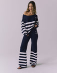 Womens Anchor Stripe Pants chaserbrand