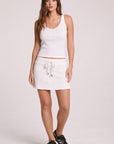 Womens Ruee White Skort chaserbrand