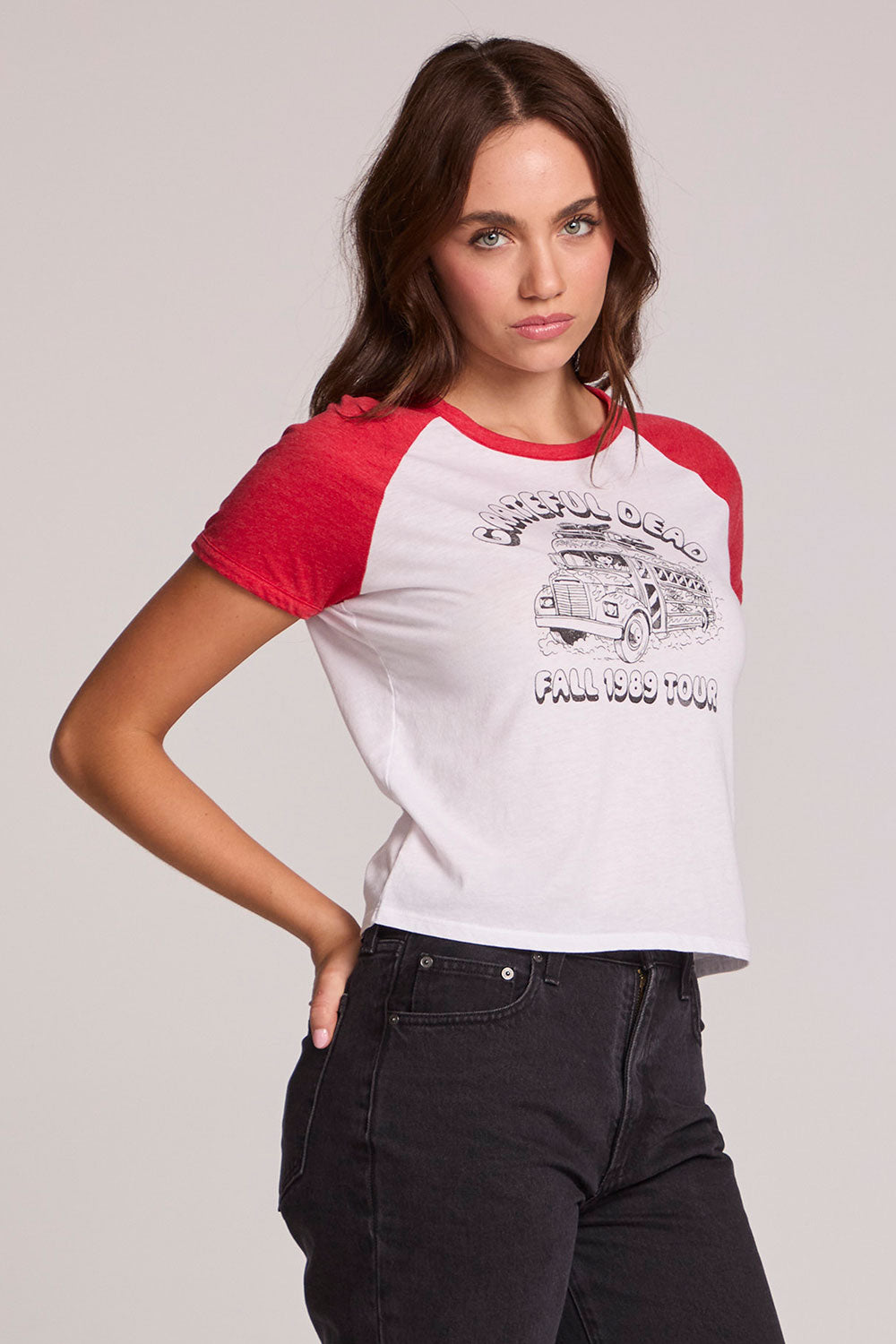 The Grateful Dead Fall 1989 Tour Tee – Vintage Rock Graphic Ringer
