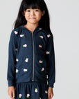 Allover Rose Buds Hoodie Girls chaserbrand
