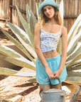 Lola Blueberry Ditsy Tank Top WOMENS chaserbrand